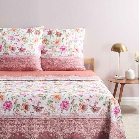 Bassetti  Bassetti Tagesdecke | CASABLANCA P1 rose-fuchsia | ...verschiedene Größen