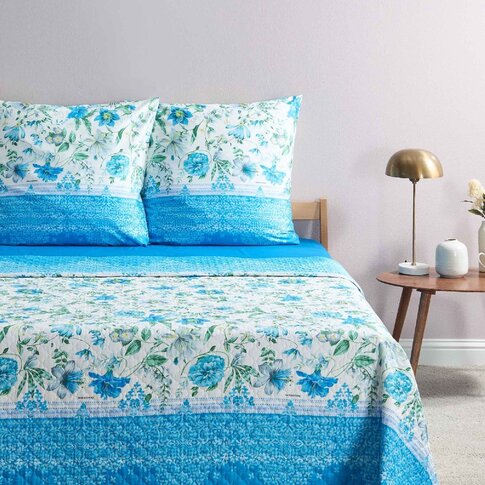 Bassetti  Bassetti bedspread | CASABLANCA C1 blue | ...various sizes