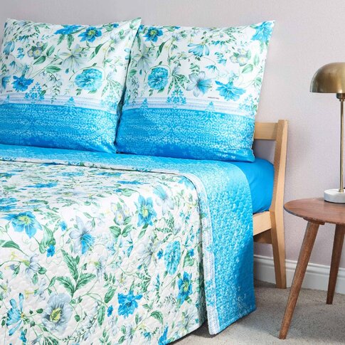 Bassetti  Bassetti bedspread | CASABLANCA C1 blue | ...various sizes