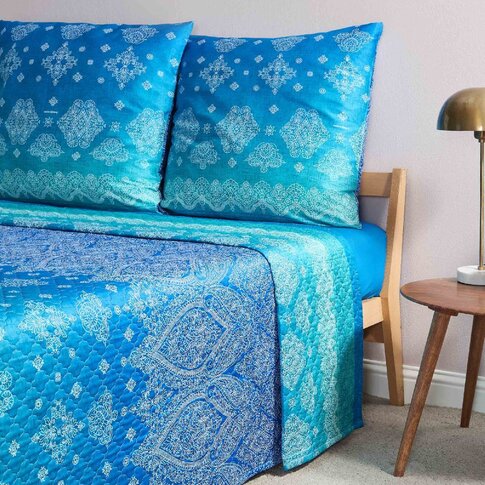 Bassetti  Bassetti bedspread | KERALA B1 ocean blue | ...various sizes