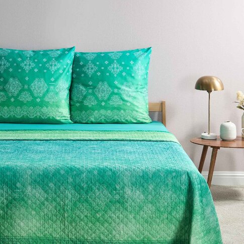 Bassetti  Bassetti Tagesdecke | KERALA  V1 petrol-grass | ...verschiedene Größen