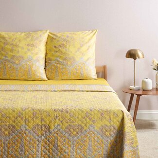 Bassetti  Bedspread | INDIAN ROSES Y1 | 100% Cotton