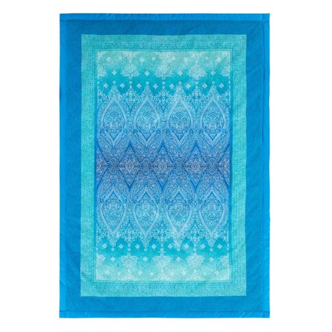 Bassetti  plaid | KERALA B1 ocean blue | 135/190cm