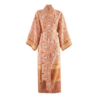 Bassetti  Kimono | NAIROBI R1 terrakotta-rot | 100% Baumwolle