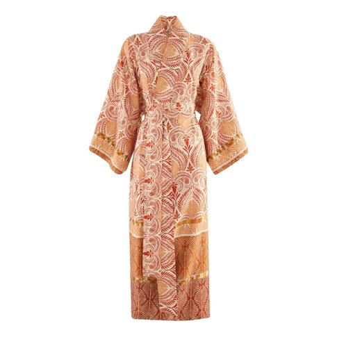Bassetti  Kimono | NAIROBI R1 terracotta red | 100% cotton