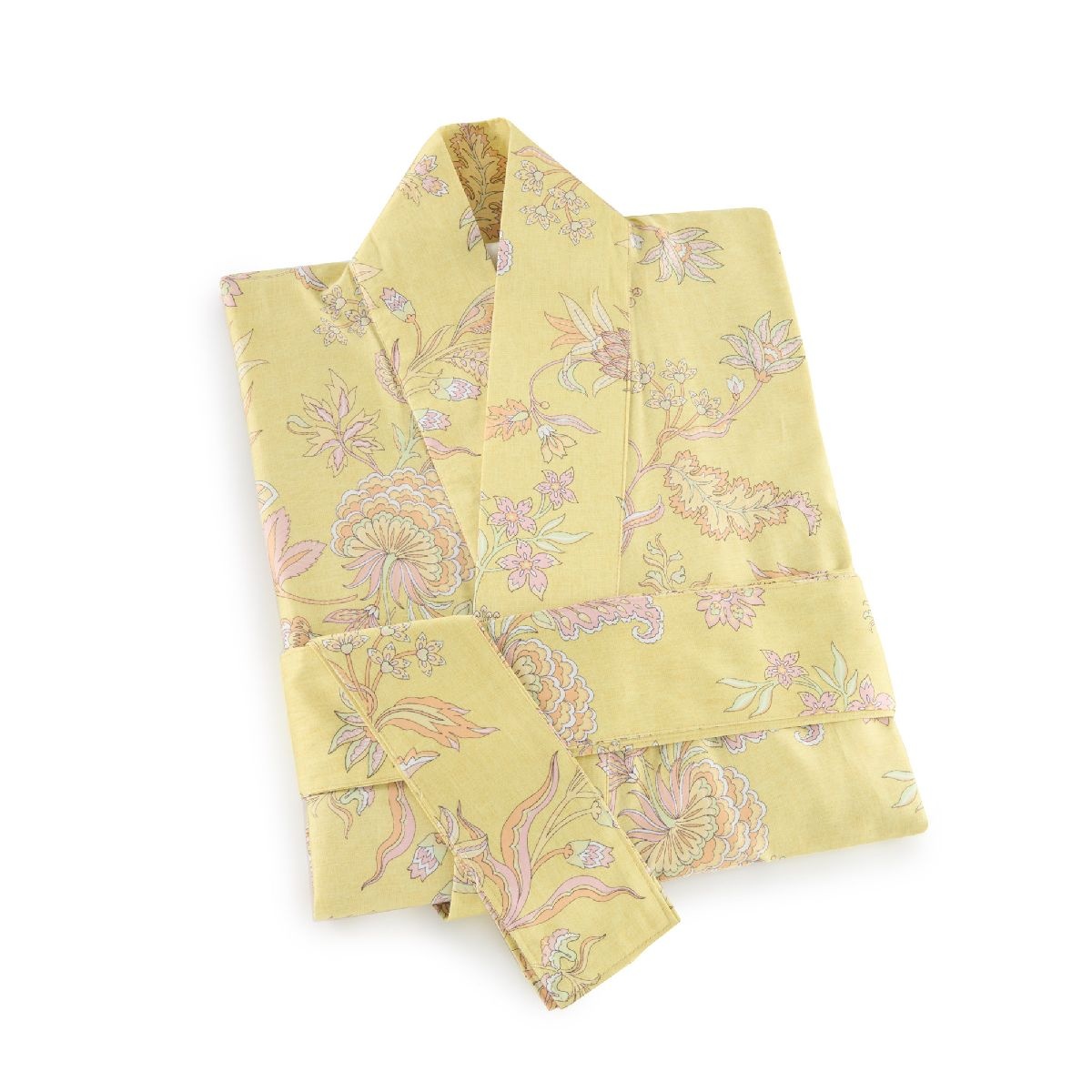 Bassetti Foulard Indian Roses 100% Cotone 180x270 Cm - Verde V1, Tessuto Traspirante Oeko-Tex, Colori Resistenti Al Lavaggio