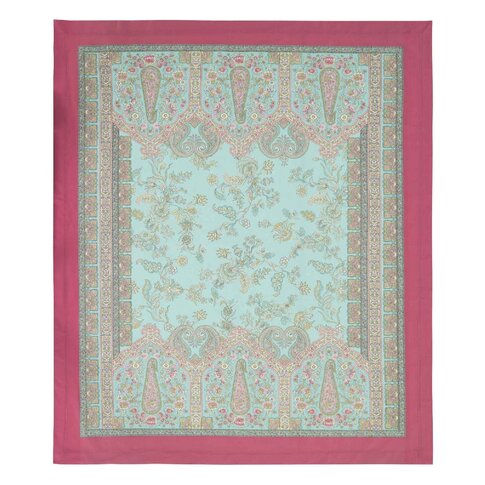 Bassetti  Bassetti Table Linen | INDIAN ROSES T1 turquoise | ...various sizes!