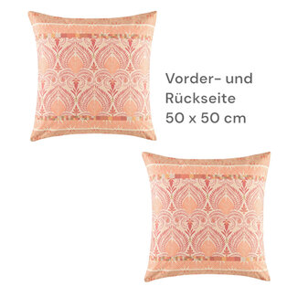 Bassetti  Tavola cushion cover | NAIROBI R1 terracotta-red