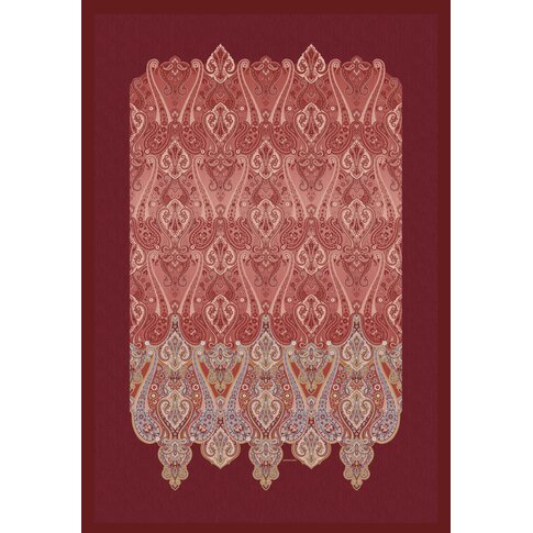 Bassetti  plaid | RAGUSA R1 Red | 135/190cm