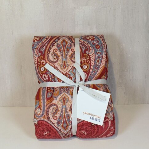 Bassetti  plaid | RAGUSA R1 Red | 135/190cm