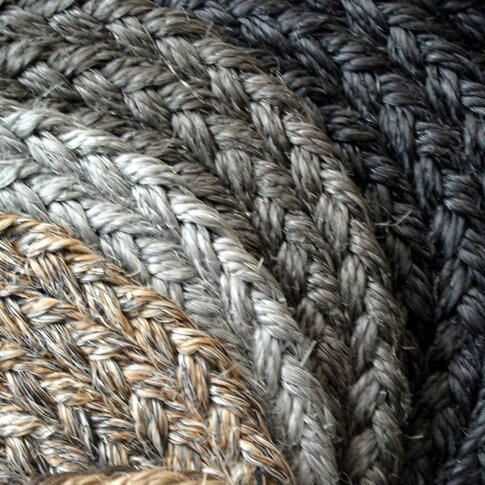 Sisal Tischsets Roverino Tischsets | Flechtsets aus Sisal | OVAL