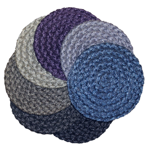 Sisal Tischsets Roverino Tischsets | Flechtsets aus Sisal | OVAL