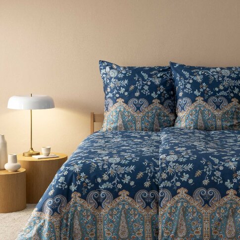 Bassetti   Bed linen + pillowcases | INDIAN ROSES B2 blue | ...various sizes!
