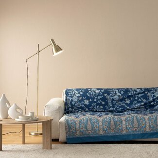 Bassetti Granfoulard | INDIAN ROSES B2 blue | 100% cotton Bassetti Granfoulard | INDIAN ROSES B2 blue | 100% cotton