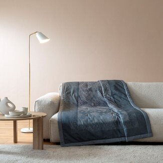 Bassetti  Plaid | KERALA G1 grau | 135/190 cm