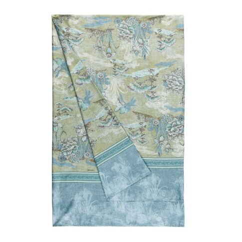 Bassetti  Bassetti Granfoulard | ACQUAFORTE V1 grün  | Das große Tuch...