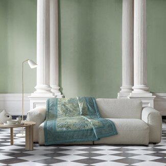 Bassetti  Plaid | ACQUAFORTE V1 grün | 135/190 cm