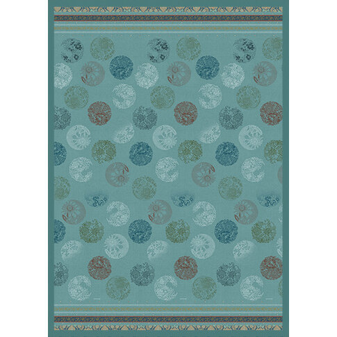 Bassetti  Plaid | FLORENCE T1 turquoise | ...various sizes!