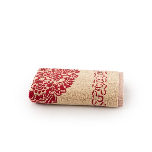 Bassetti  Terry towels | FLORENCE R1 red | 100% cotton