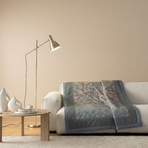 Bassetti  Plaid | MONNALISA G1 grau  | 180 x 250 cm