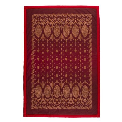 Bassetti  Plaid | GOLD DECOR R1 red | ...various sizes!