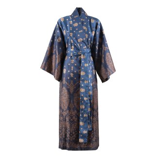 Bassetti  Kimono | GOLD DECOR B1 blau