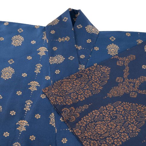 Bassetti  Bassetti Kimono | GOLD DECOR B1 blue | Size L/XL