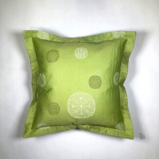 Bassetti  Pillowcase | PALLAVICINO V1 olive-grass | 100% cotton