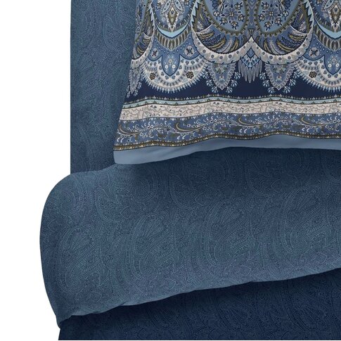 Bassetti  Bed linen or pillowcase | SABBIONETA B1 blue | Limited Edition