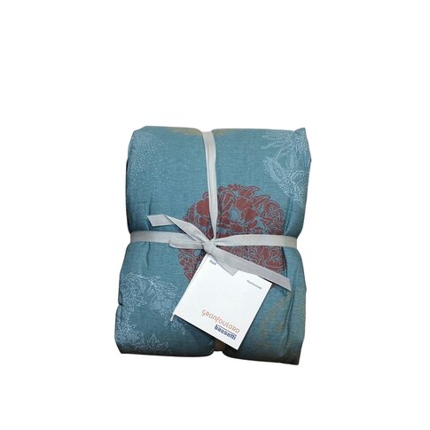 Bassetti  Plaid | FLORENCE T1 turquoise | ...various sizes!