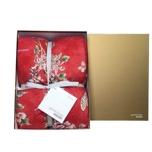 Bassetti  plaid | ESPERIDI R1 red | 135/190cm