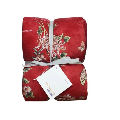 Bassetti  Plaid | ESPERIDI R1 rot | 135/190 cm