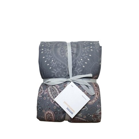 Bassetti  Plaid | MONNALISA G1 grau  | 180 x 250 cm