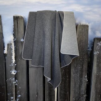 coastland  Wolldecke - TripRoadPark | silber-grau | 100% Schurwolle