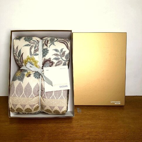 Bassetti  plaid | VARIGOTTI V1 sage green | 135/190cm