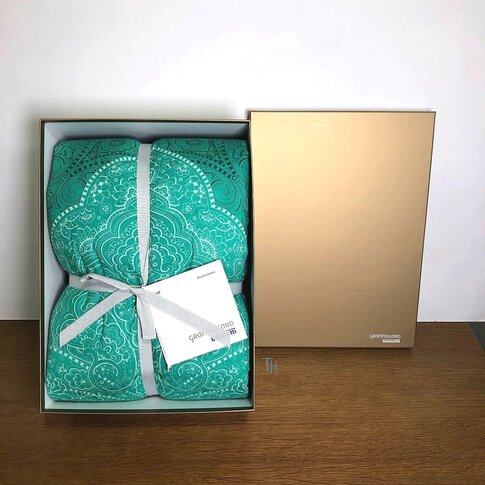 Bassetti  plaid | DOLCEACQUA V1 green | 135/190cm