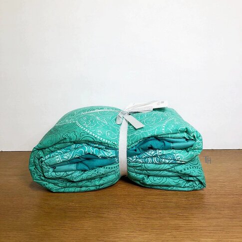 Bassetti  plaid | DOLCEACQUA V1 green | 135/190cm