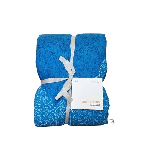 Bassetti  Plaid | DOLCEACQUA B1 blau  | 135/190 cm