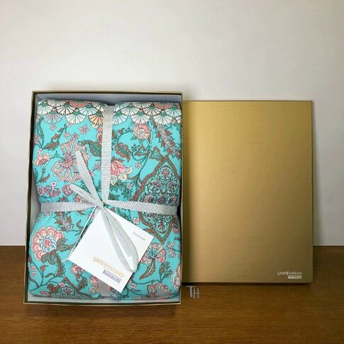 Bassetti  plaid | TIGULLIO V1 verde-mallow | 135/190cm