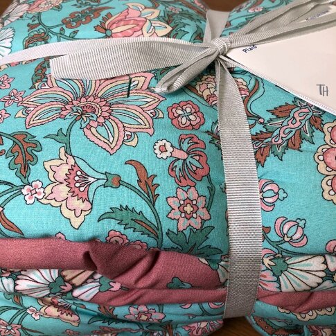 Bassetti  Plaid | TIGULLIO V1 verde-malve  | 135/190 cm