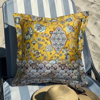 Bassetti Pillowcases | TIGULLIO Y1 gold-yellow | 100% cotton Bassetti Pillowcases | TIGULLIO Y1 gold-yellow | 100% cotton