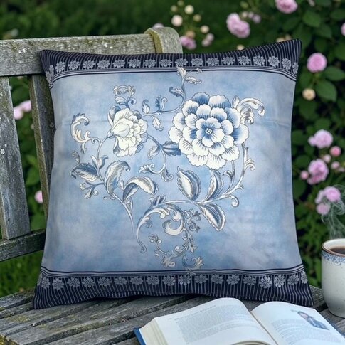 Bassetti  Bassetti Tavola Kissen | PARAGGI B1 blau