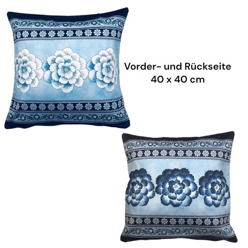 Bassetti  Bassetti Tavola Cushion | PARAGGI B1 blue