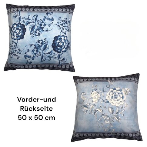 Bassetti  Bassetti Tavola Cushion | PARAGGI B1 blue