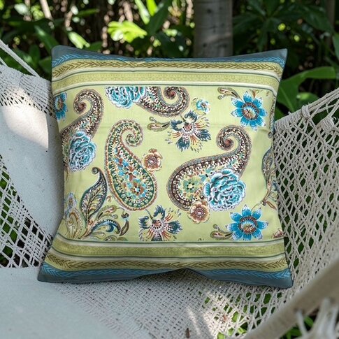 Bassetti  Bassetti Tavola Cushion | RAPALLO V1 lime