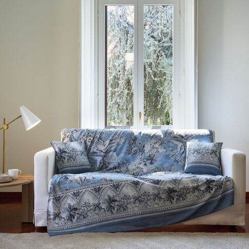 Bassetti  Bassetti Granfoulard | BOBOLI C1 light blue | The large scarf...