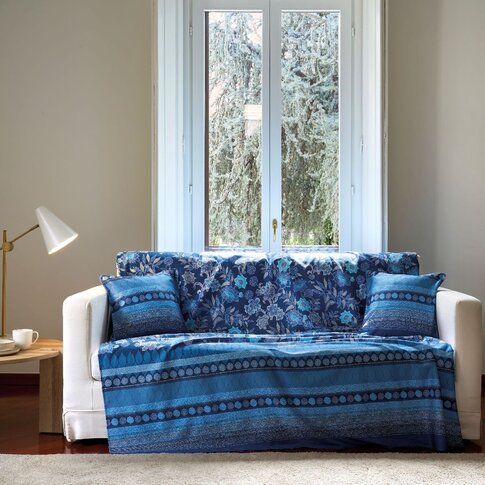 Bassetti  Granfoulard | VARIGOTTI B1 blau | 100% Baumwolle