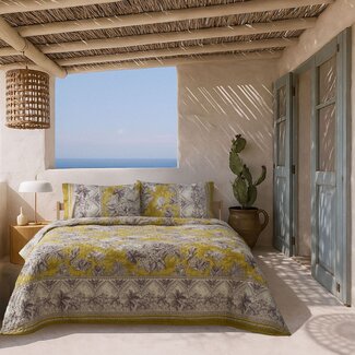Bassetti  Bed linen | BOBOLI Y1 lemon | 100% cotton
