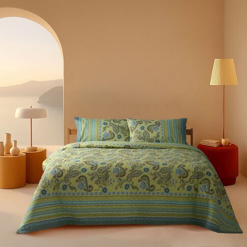Bassetti  Bed linen | RAPALLO V1 lime | 100% cotton