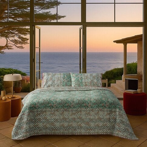 Bassetti   Bettwäsche oder Kissenbezüge | TIGULLIO V1 aquagrün